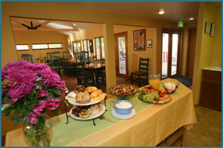 Enjoy a gourmet breakfast